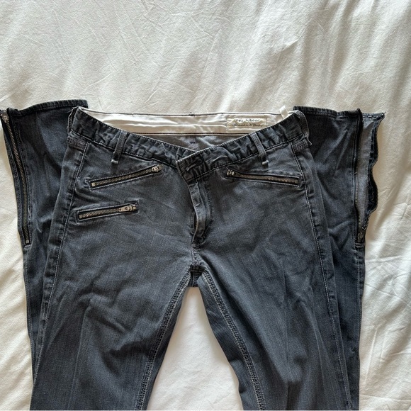 Rag n bone low rise, jeans with zippers - Picture 5 of 6